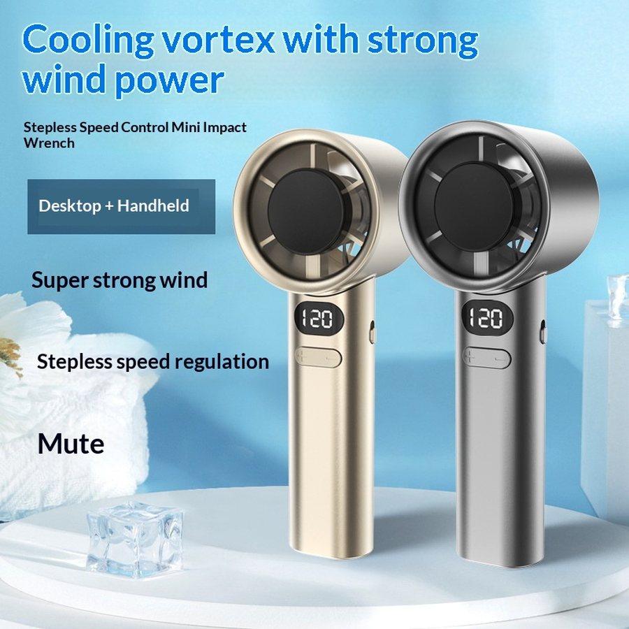Mini-ventilateur à main rechargeable
