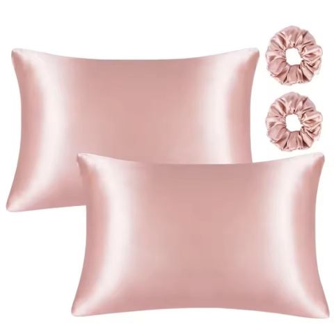 Taie d'oreiller en satin